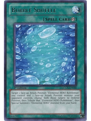 Bubble Shuffle - LCGX-EN080 - Rare 1st Edition