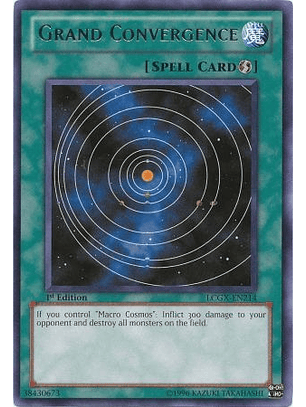 Grand Convergence - LCGX-EN214 - Rare 1st Edition
