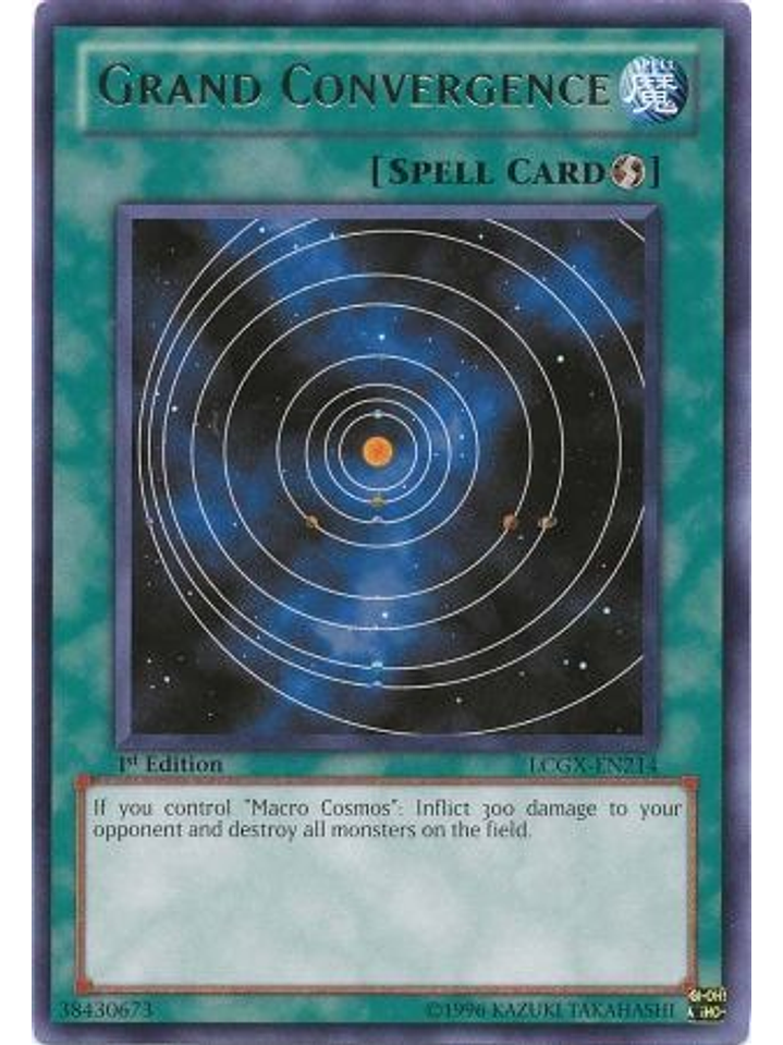 Grand Convergence - LCGX-EN214 - Rare 1st Edition 1