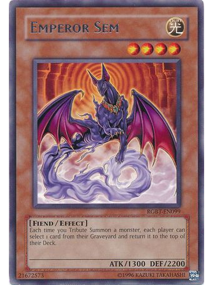 Emperor Sem - RGBT-EN099 - Rare Unlimited 1