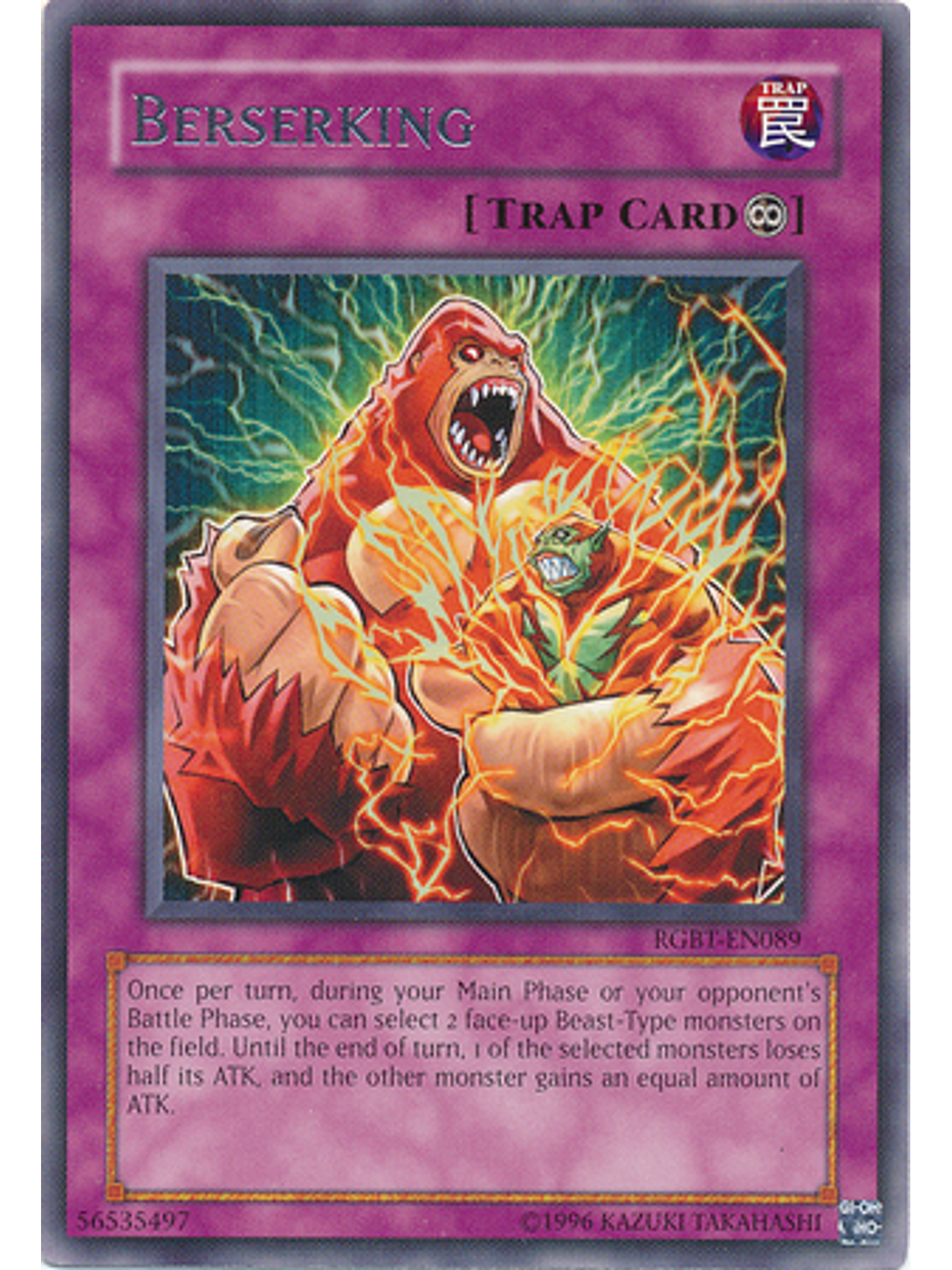 Berserking - RGBT-EN089 - Rare Unlimited 1