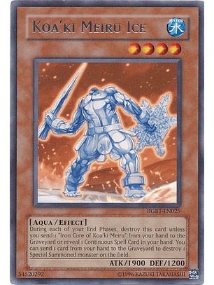 Koa'ki Meiru Ice - RGBT-EN025 - Rare Unlimited