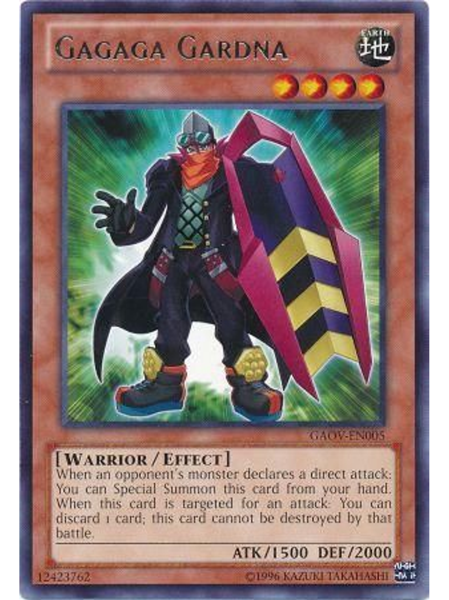 Gagaga Gardna - GAOV-EN005 - Rare Unlimited 1