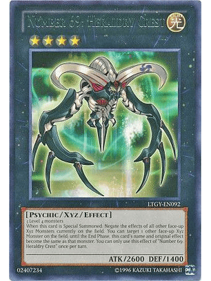 Number 69: Heraldry Crest - LTGY-EN092 - Rare Unlimited