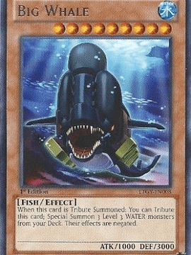 Big Whale - LTGY-EN008 - Rare 1st Edition