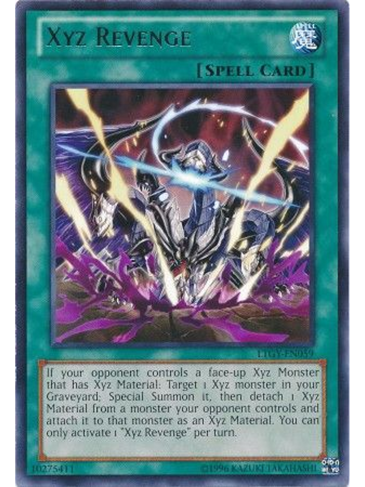 Xyz Revenge - LTGY-EN059 - Rare Unlimited 1