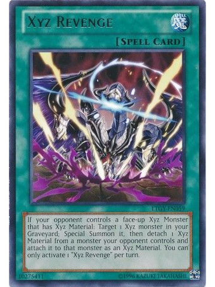 Xyz Revenge - LTGY-EN059 - Rare Unlimited 1