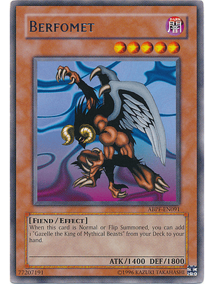 Berfomet - ABPF-EN091 - Rare Unlimited