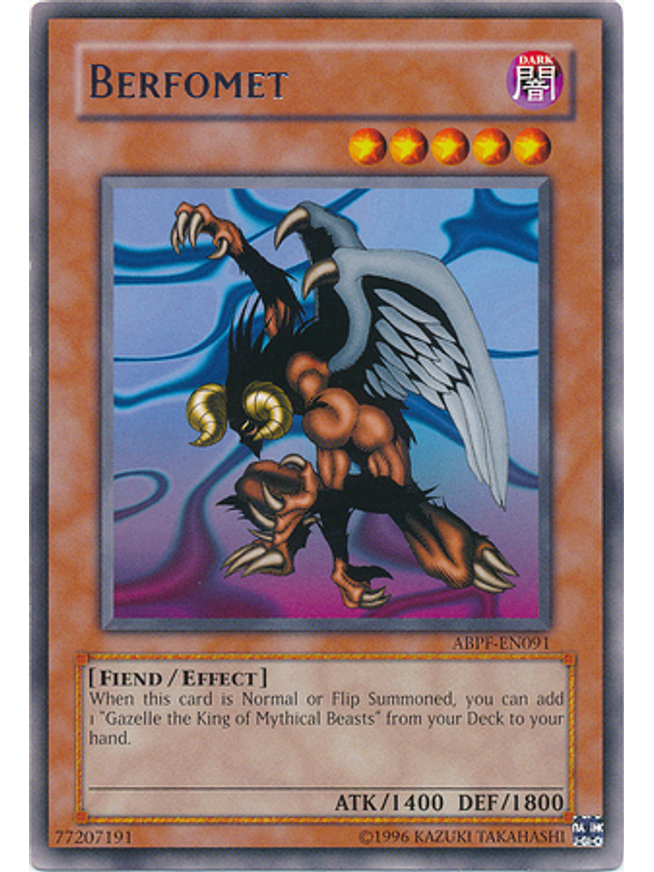 Berfomet - ABPF-EN091 - Rare Unlimited 1