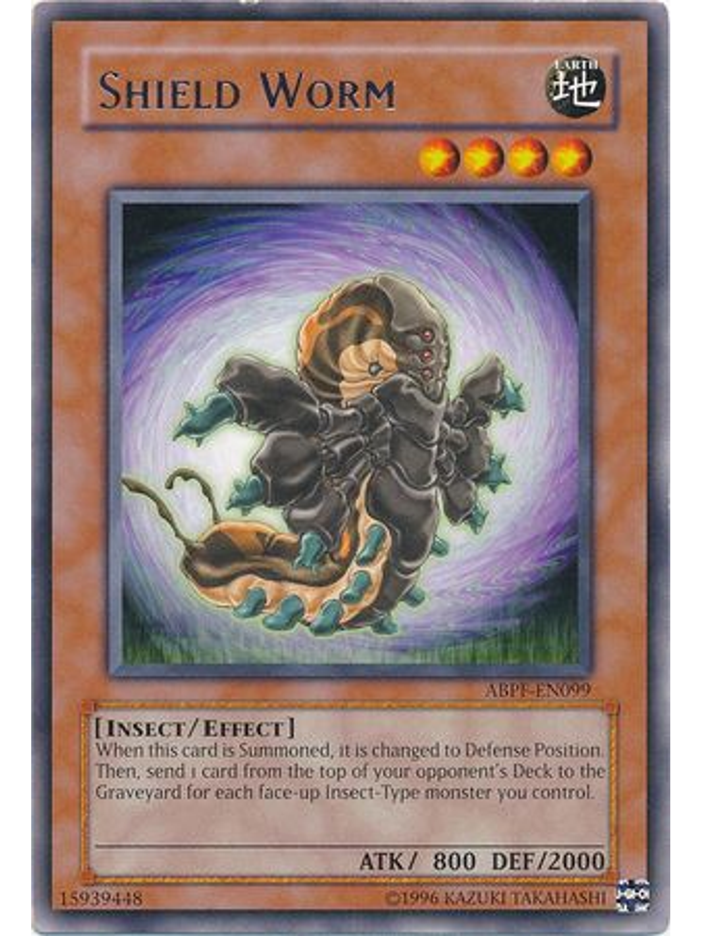 Shield Worm - ABPF-EN099 - Rare Unlimited 1