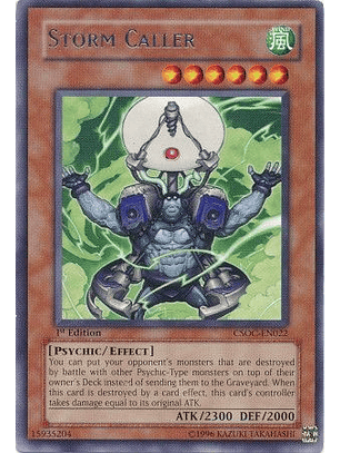 Storm Caller - CSOC-EN022 - Rare 1st Edition