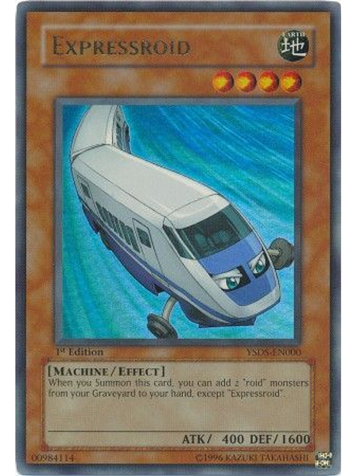 Expressroid - YSDS-EN000 - Ultra Rare 1st Edition 1