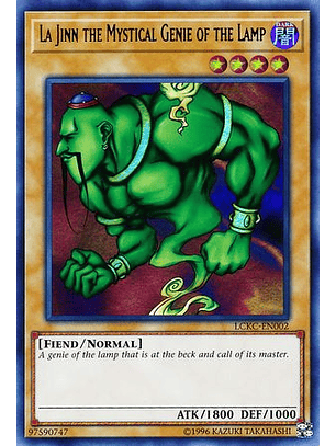 La Jinn the Mystical Genie of the Lamp - LCKC-EN002 - Ultra Rare Unlimited
