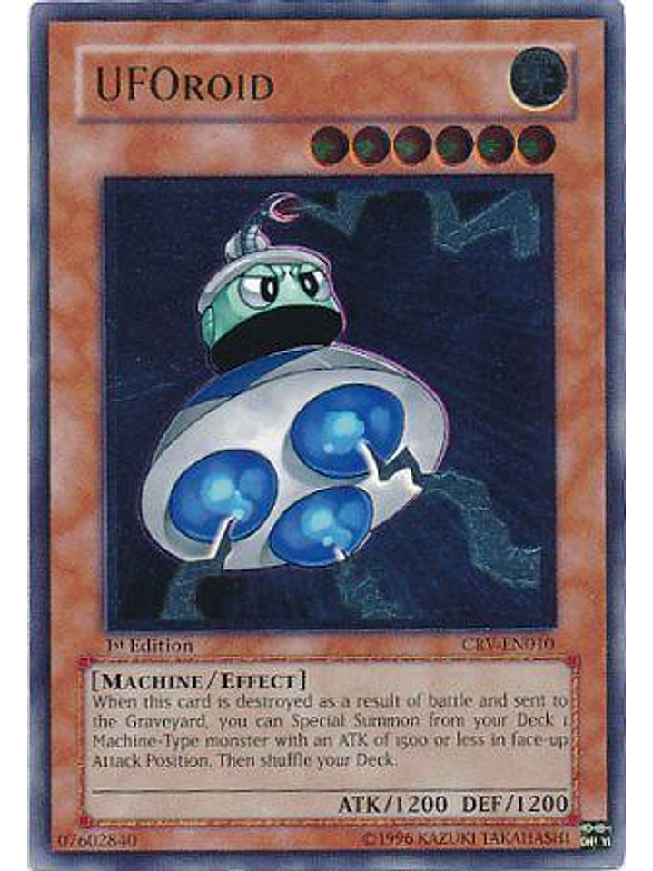 Ultimate Rare - UFOroid - CRV-EN010 1st Edition 1