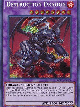 Destruction Dragon - LCKC-EN108 - Secret Rare 1st Edition