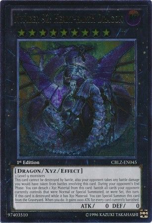 Ultimate Rare - Number 92: Heart-eartH Dragon - CBLZ-EN045 1st Edition