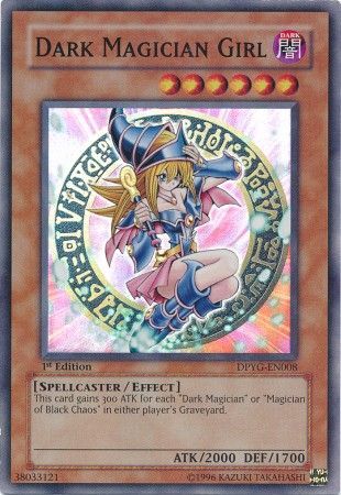 Dark Magician Girl - DPYG-EN008 - Super Rare 1st Edition