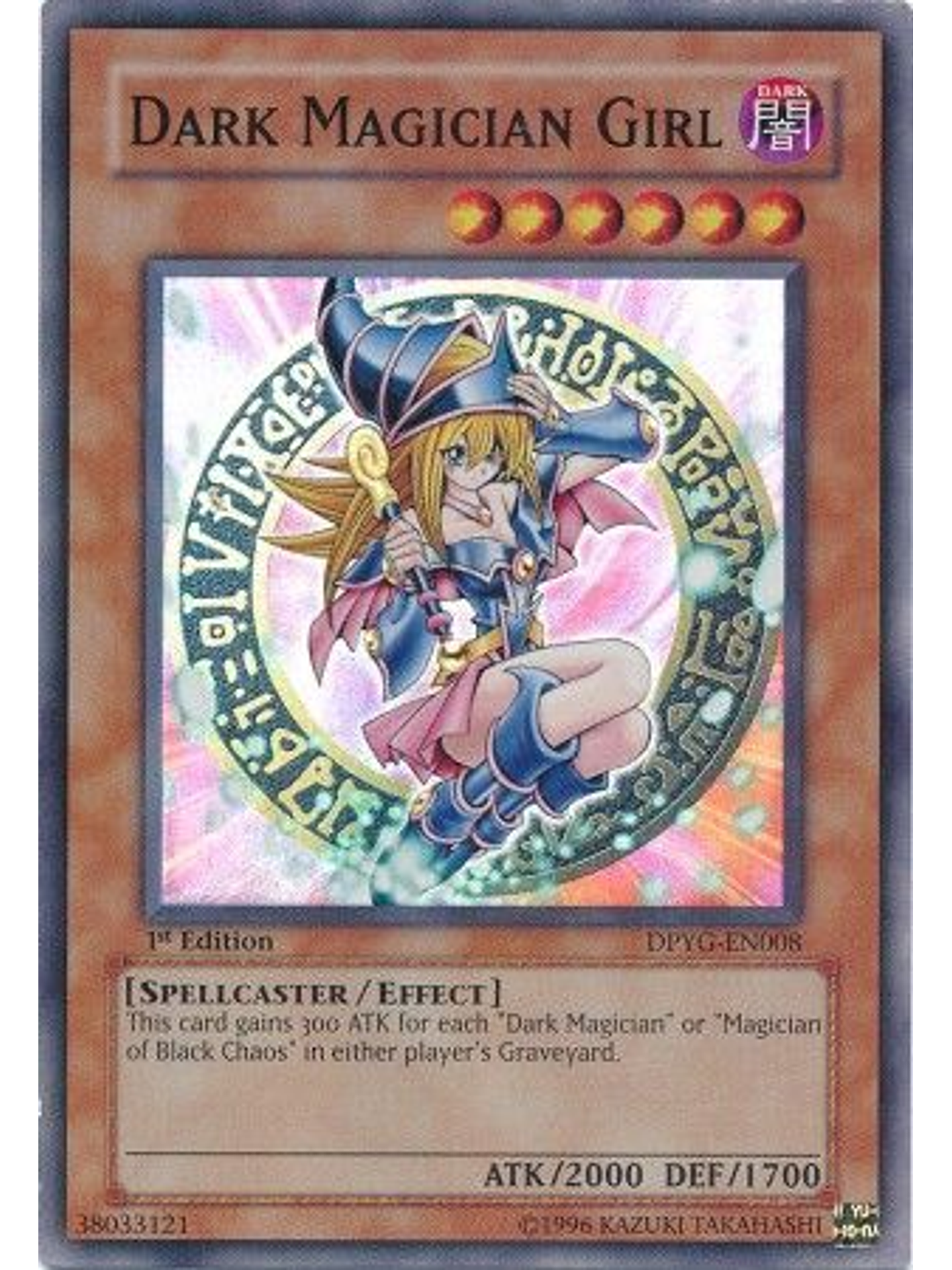 Dark Magician Girl - DPYG-EN008 - Super Rare 1st Edition 1