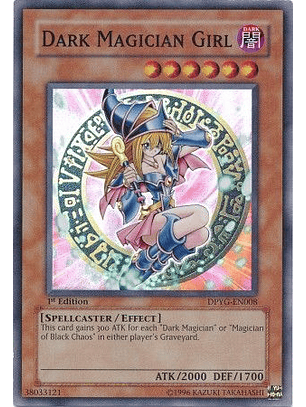 Dark Magician Girl - DPYG-EN008 - Super Rare 1st Edition