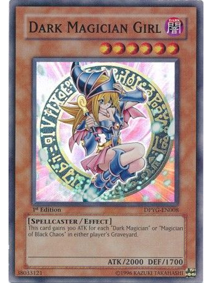 Dark Magician Girl - DPYG-EN008 - Super Rare 1st Edition 1