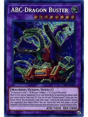 ABC-Dragon Buster - LCKC-EN059 - Secret Rare Unlimited