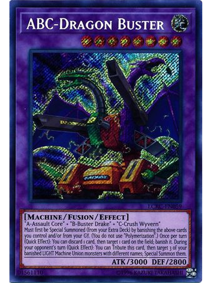 ABC-Dragon Buster - LCKC-EN059 - Secret Rare Unlimited 1