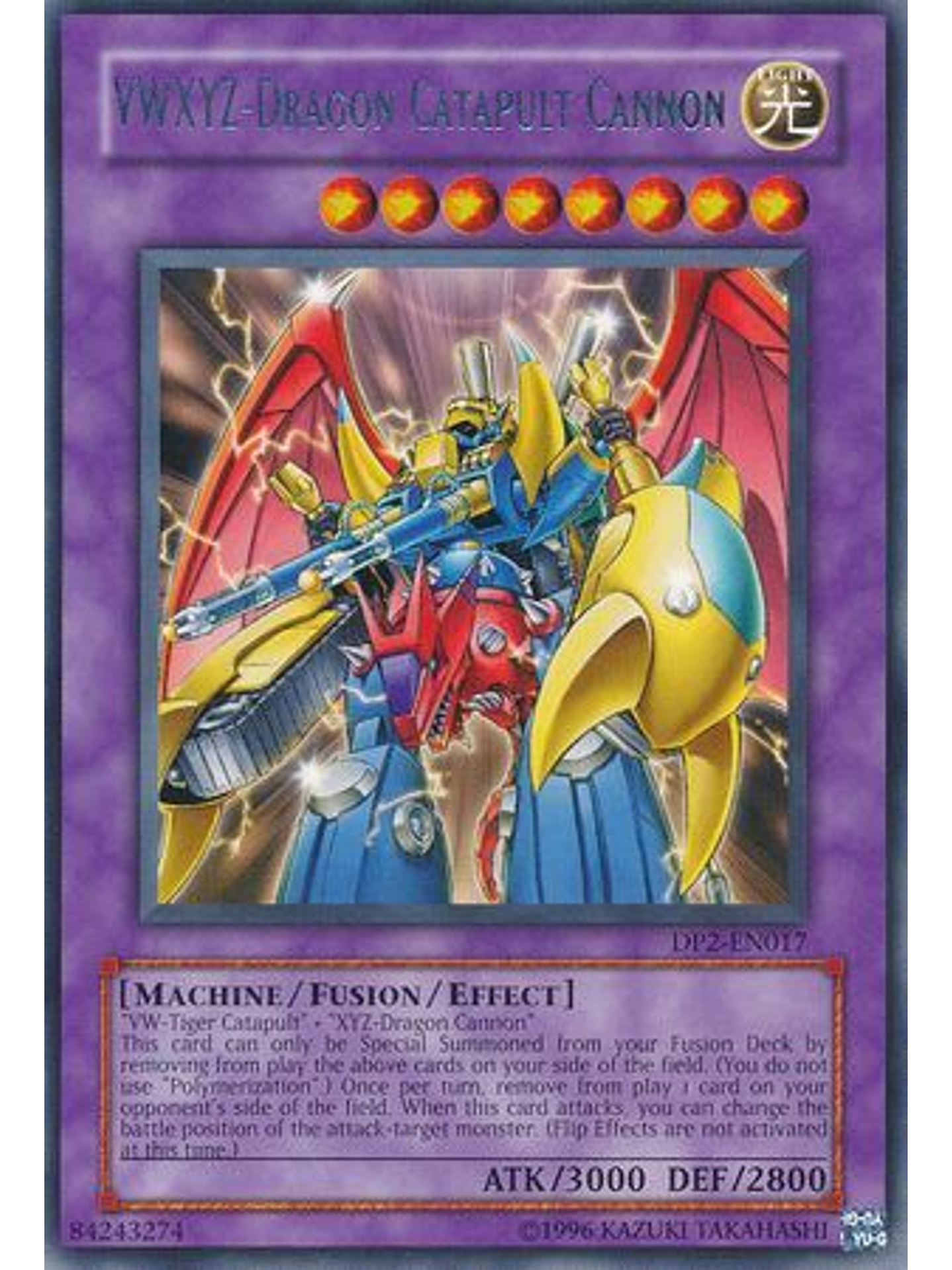 VWXYZ-Dragon Catapult Cannon - DP2-EN017 - Rare Unlimited 1