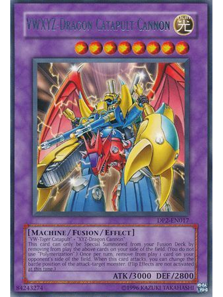 VWXYZ-Dragon Catapult Cannon - DP2-EN017 - Rare Unlimited 1