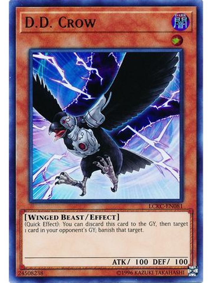 D.D. Crow - LCKC-EN081 - Ultra Rare Unlimited 1
