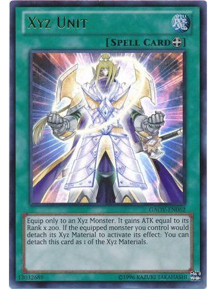 Xyz Unit - GAOV-EN062 - Ultra Rare Unlimited 1