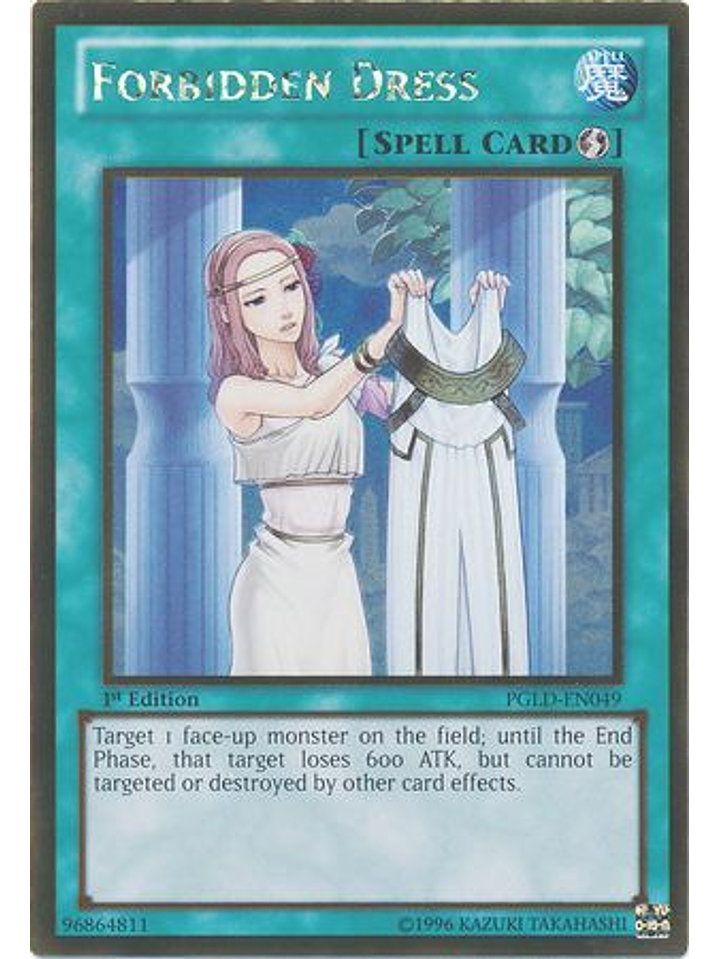 Forbidden Dress - PGLD-EN049 - Gold Rare 1st Edition 1