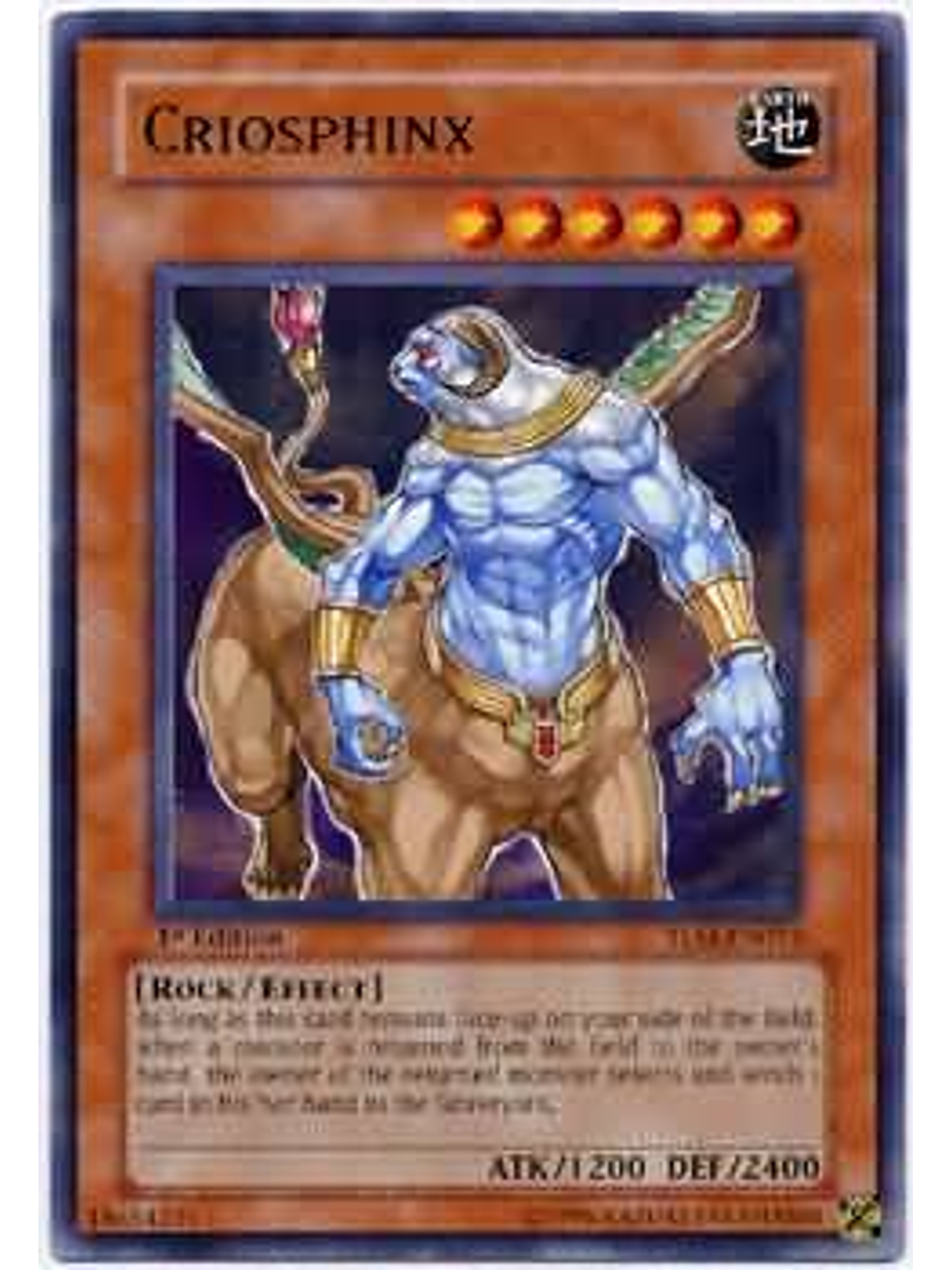 Criosphinx - TLM-EN013 - Rare 1st Edition 1