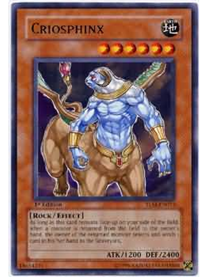 Criosphinx - TLM-EN013 - Rare 1st Edition 1