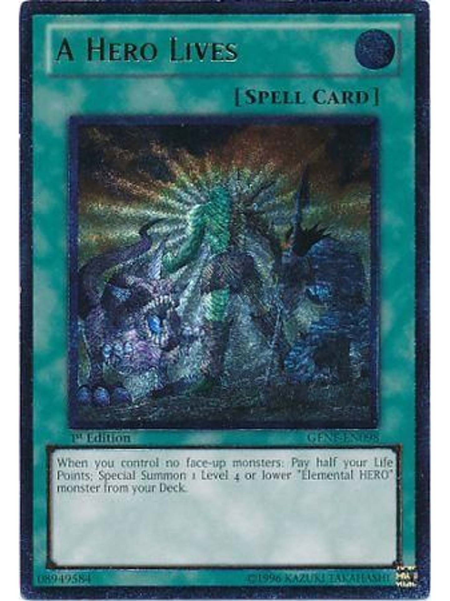 Ultimate Rare - A Hero Lives - GENF-EN098 1st Edition 1