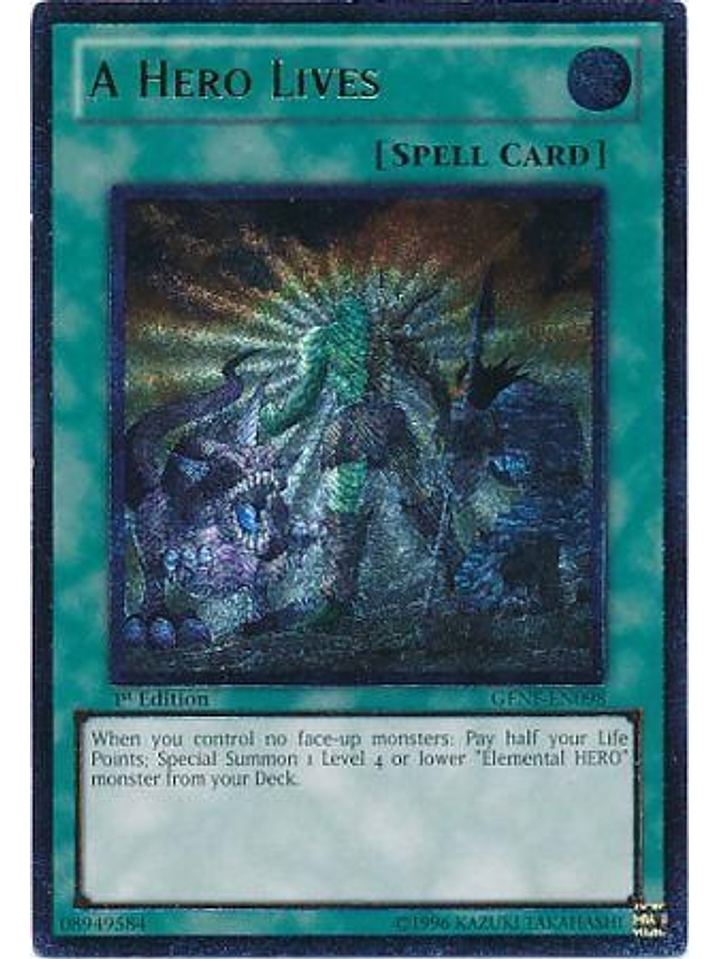 Ultimate Rare - A Hero Lives - GENF-EN098 1st Edition 1