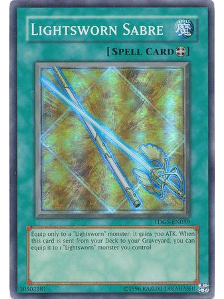 Lightsworn Sabre - TDGS-EN059 - Super Rare Unlimited 1