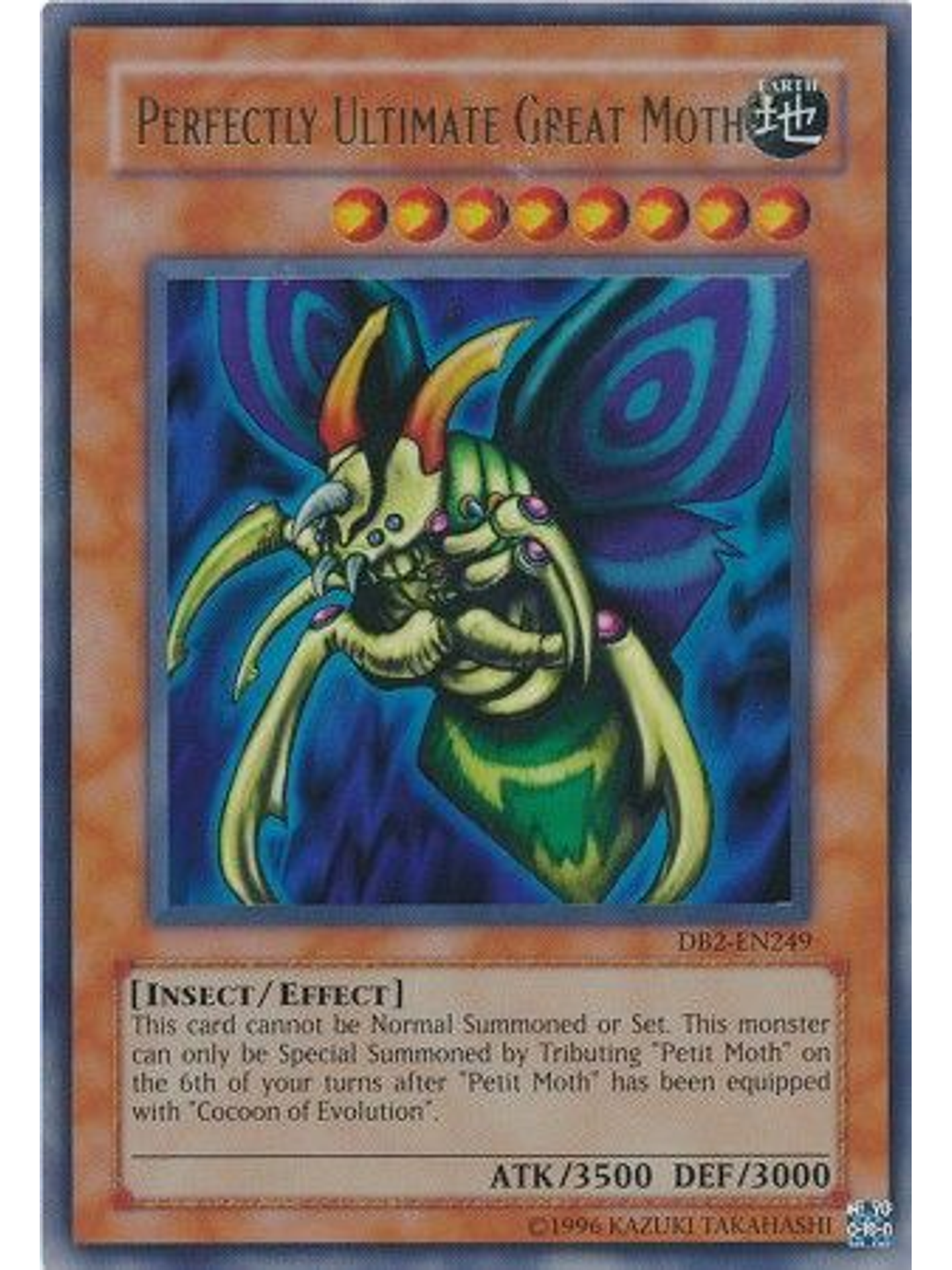Perfectly Ultimate Great Moth - DB2-EN249 - Ultra Rare 1