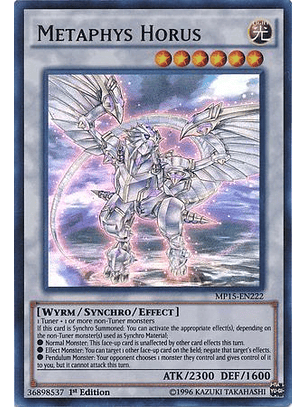 Metaphys Horus - MP15-EN222 - Ultra Rare 1st Edition