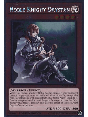 Noble Knight Drystan - NKRT-EN008 - Platinum Rare 1st Edition