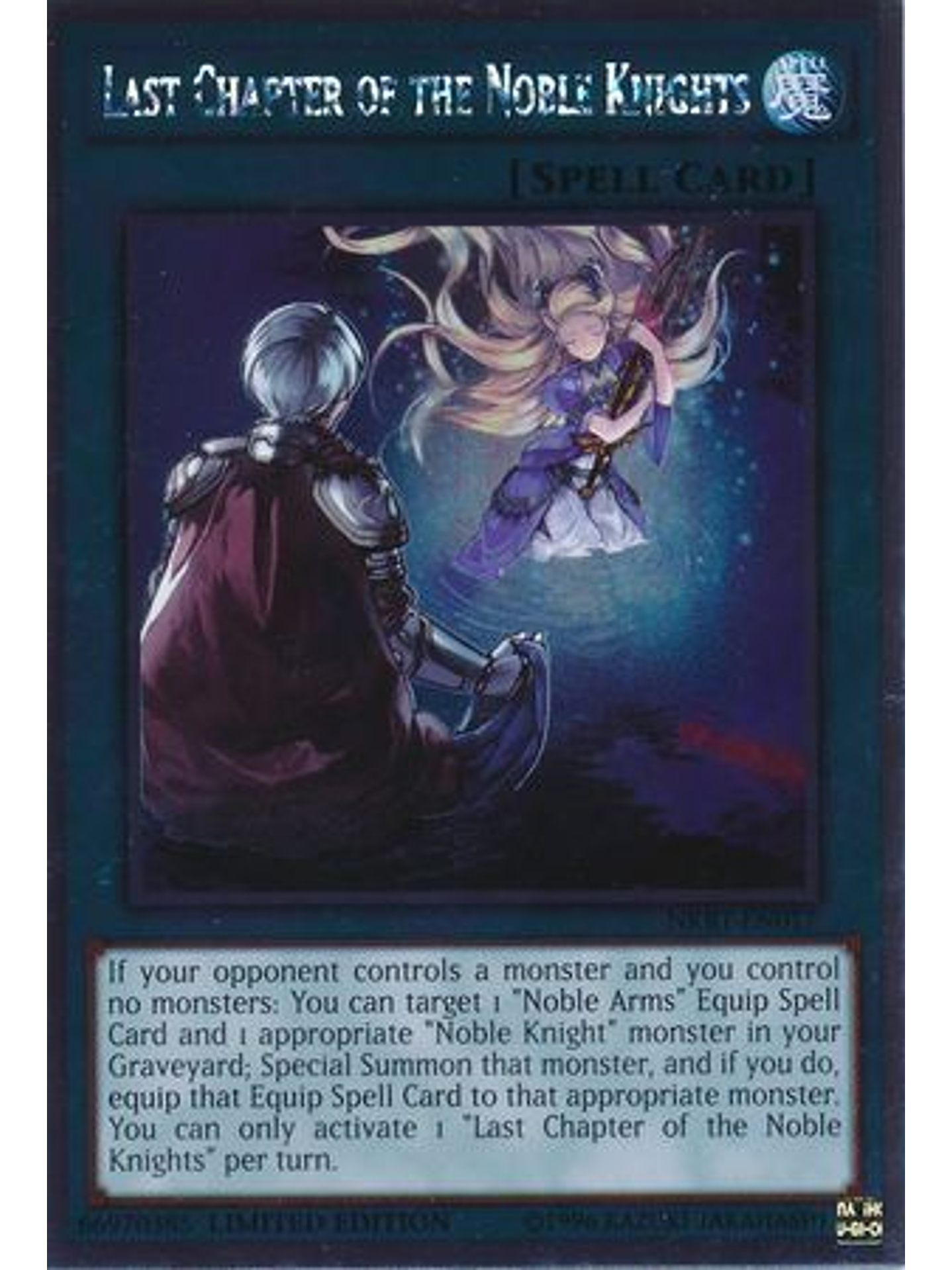 Last Chapter of the Noble Knights - NKRT-EN017 - Platinum Rare 1st Edition 1