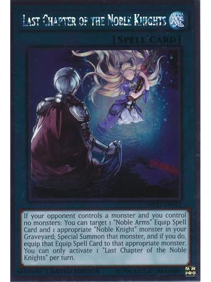 Last Chapter of the Noble Knights - NKRT-EN017 - Platinum Rare 1st Edition 1