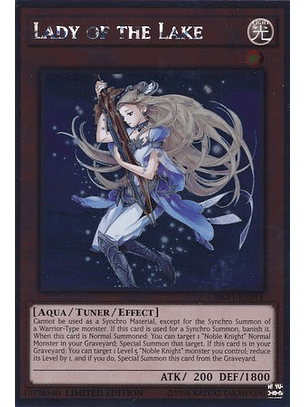 Lady of the Lake - NKRT-EN013 - Platinum Rare 1st Edition