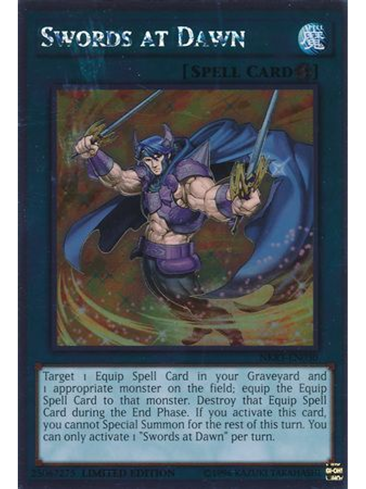 Swords at Dawn - NKRT-EN030 - Platinum Rare 1st Edition 1