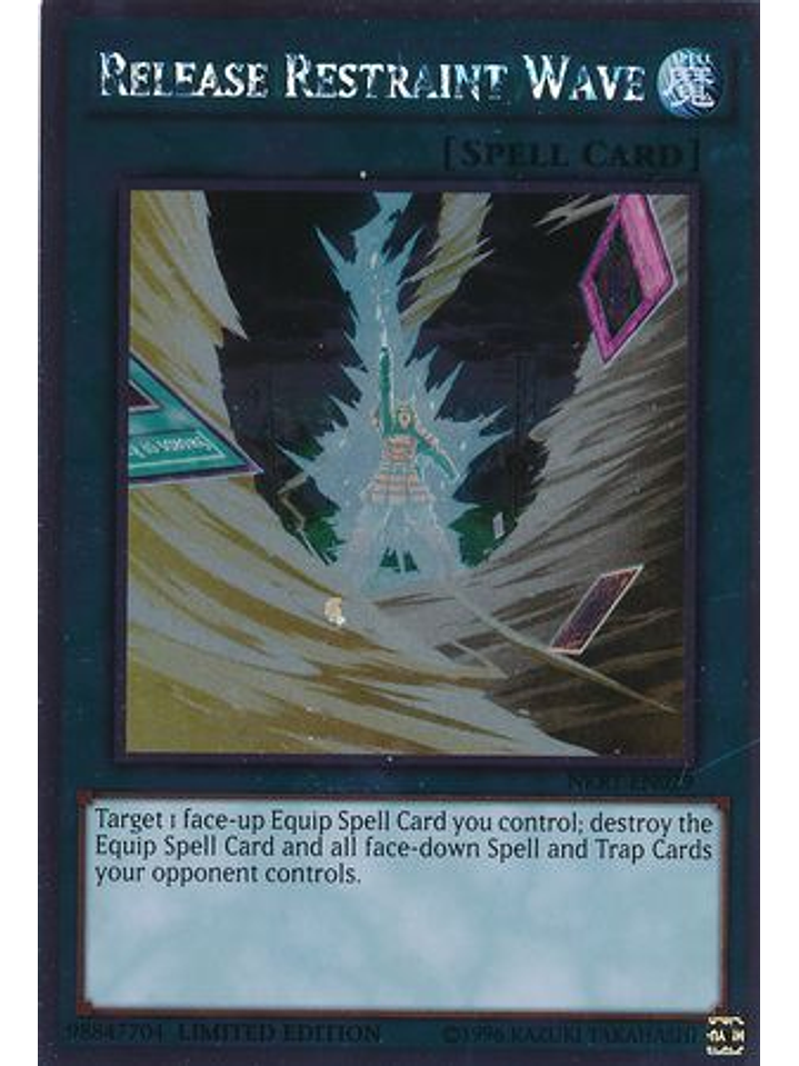 Release Restraint Wave - NKRT-EN029 - Platinum Rare 1st Edition 1
