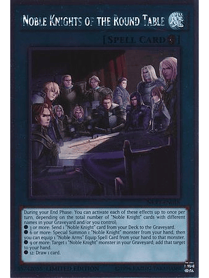 Noble Knights of the Round Table - NKRT-EN018 - Platinum Rare 1st Edition
