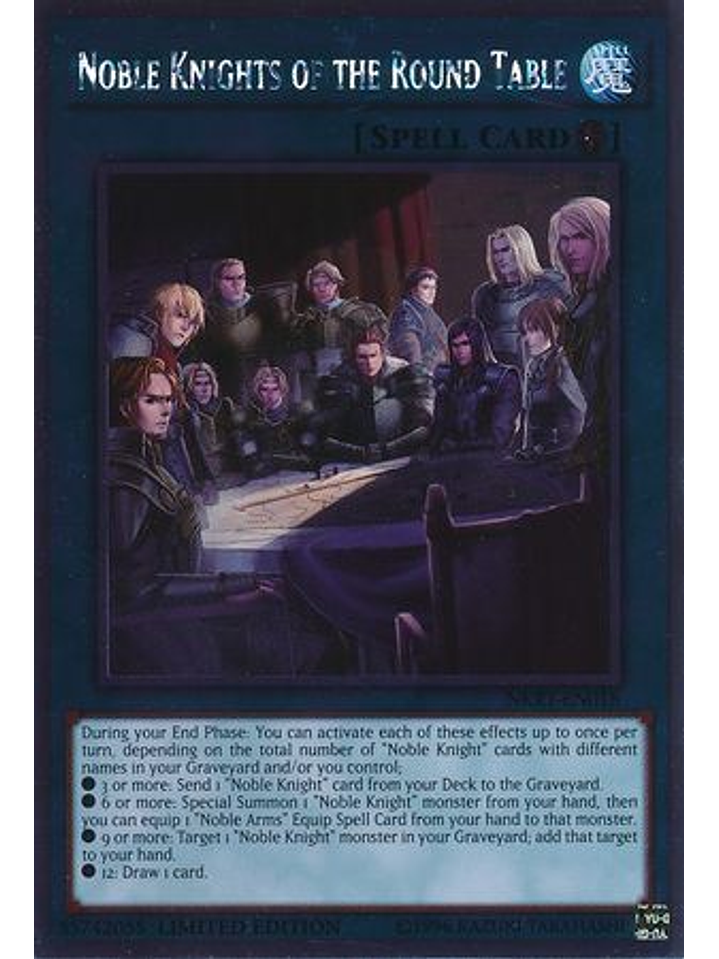 Noble Knights of the Round Table - NKRT-EN018 - Platinum Rare 1st Edition 1