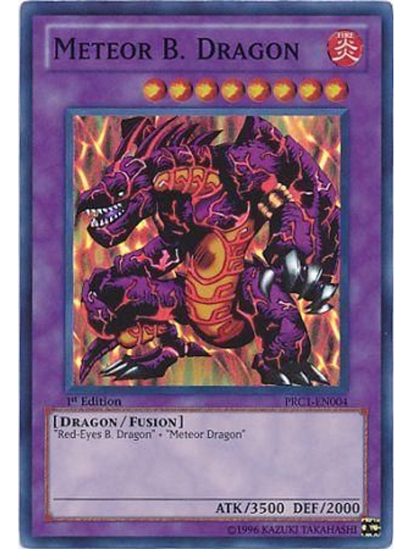 Meteor B. Dragon - PRC1-EN004 - Super Rare 1
