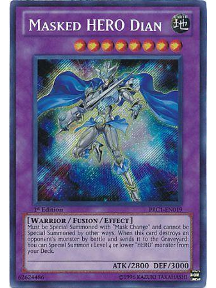 Masked Hero Dian - PRC1-EN019 - Secret Rare 1