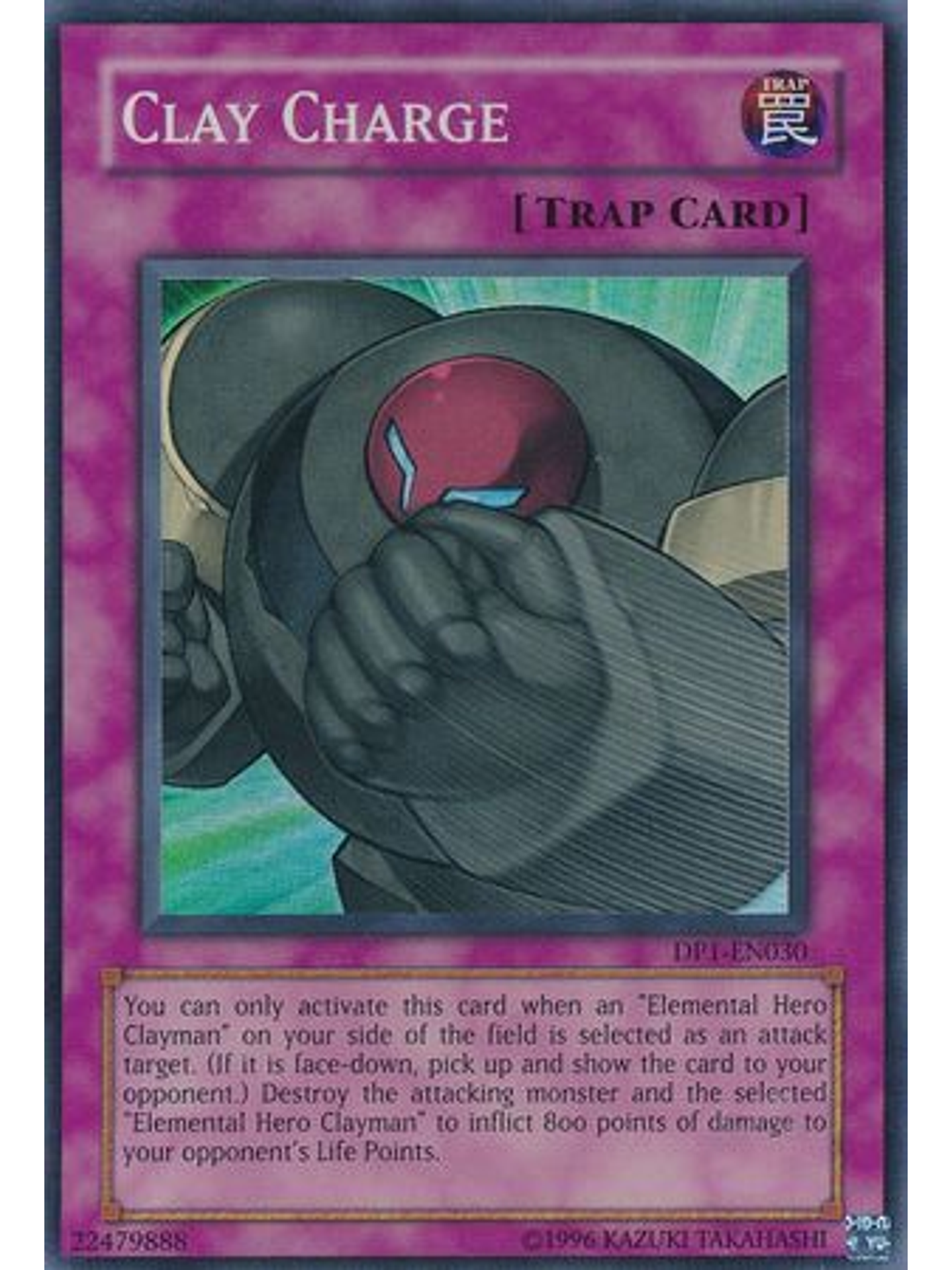 Clay Charge - DP1-EN030 - Super Rare Unlimited 1
