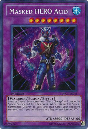 Masked Hero Acid - PRC1-EN018 - Secret Rare